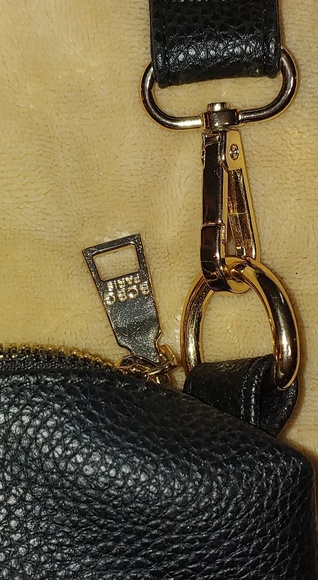 3 for $10! BCBG black and gold bag. - Picture 6 of 6